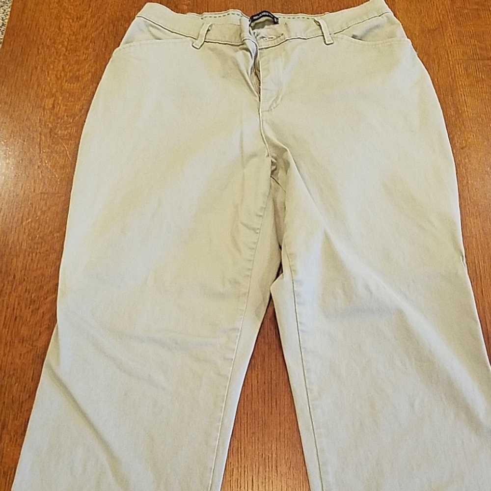 Lee relaxed fit khakis.